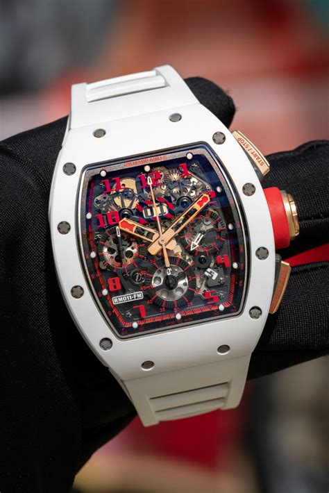 silver richard mille|Richard Mille white.